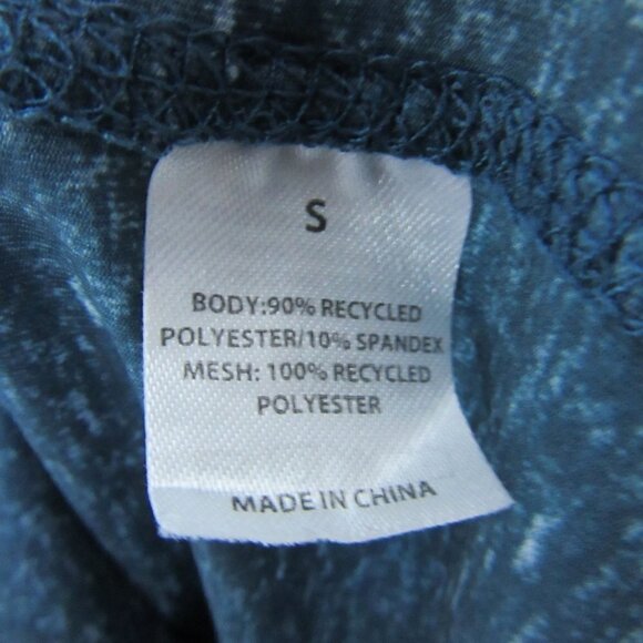 Realtree Fishing Blue Camo Long Sleeve Moisture Wicking Shirt Men's Small - Picture 3 of 5